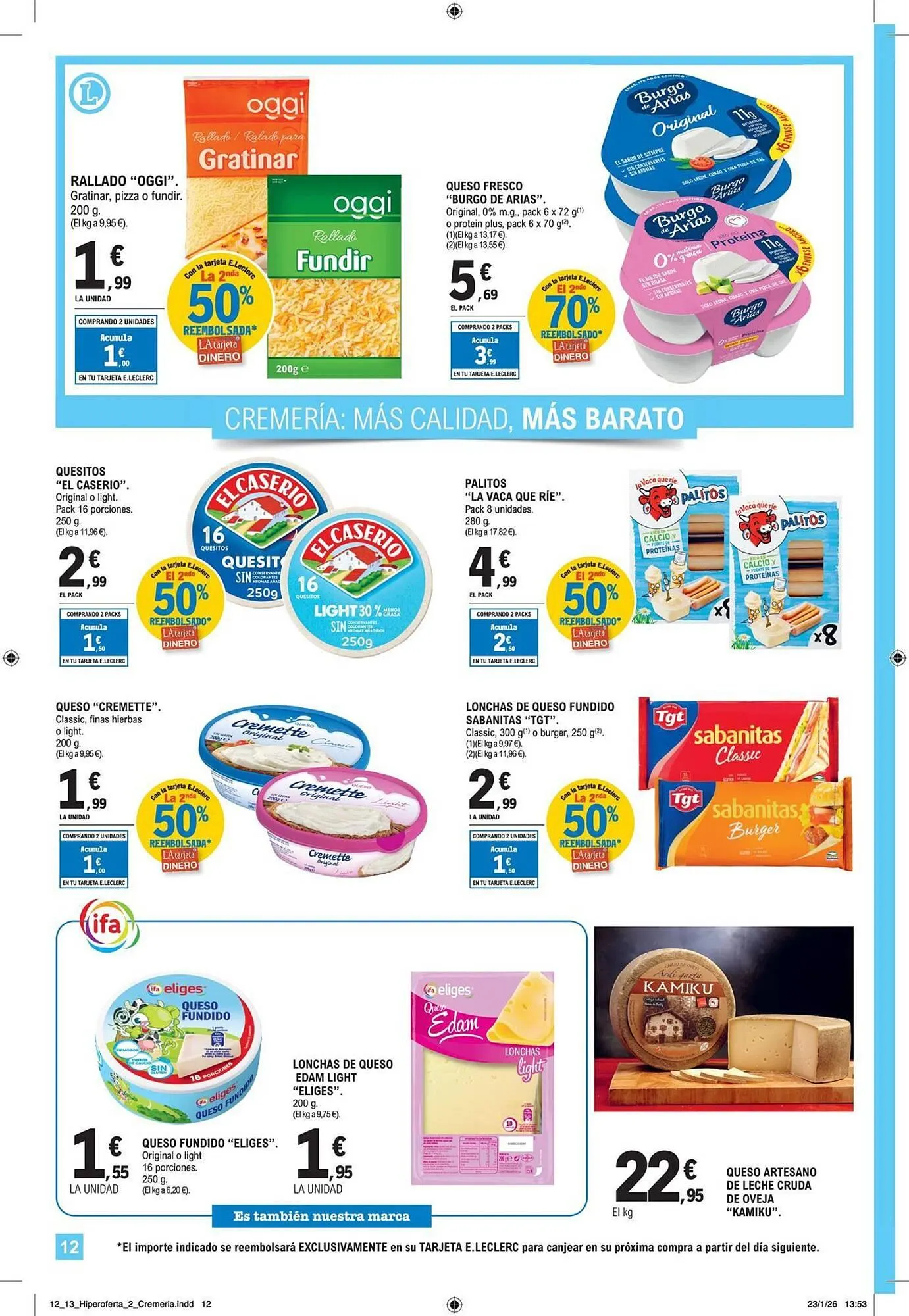 Catálogo de Catálogo E.Leclerc 4 de febrero al 15 de febrero 2026 - Página 12