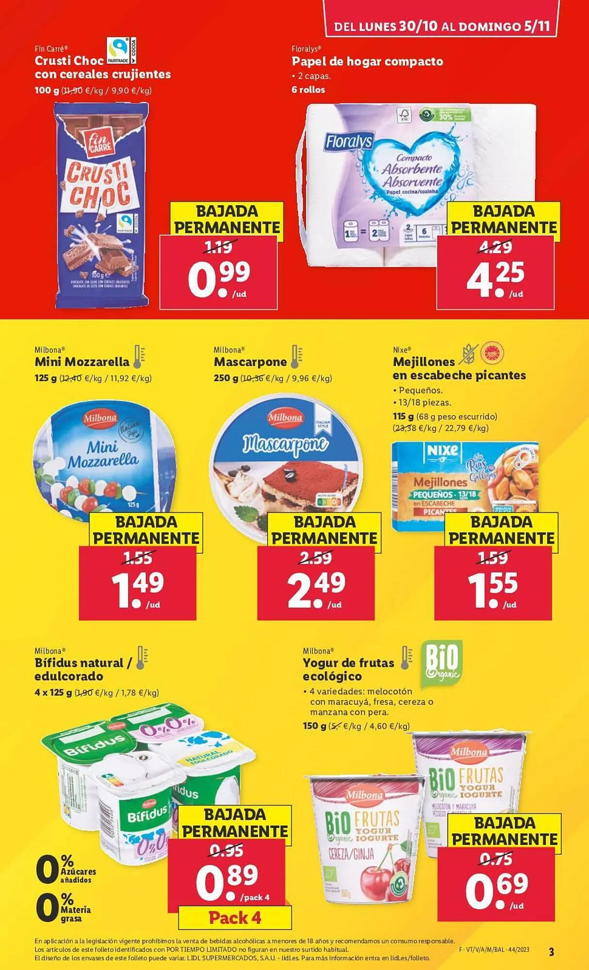 Catálogo de Folleto Lidl 30 de octubre al 5 de noviembre 2023 - Página 3