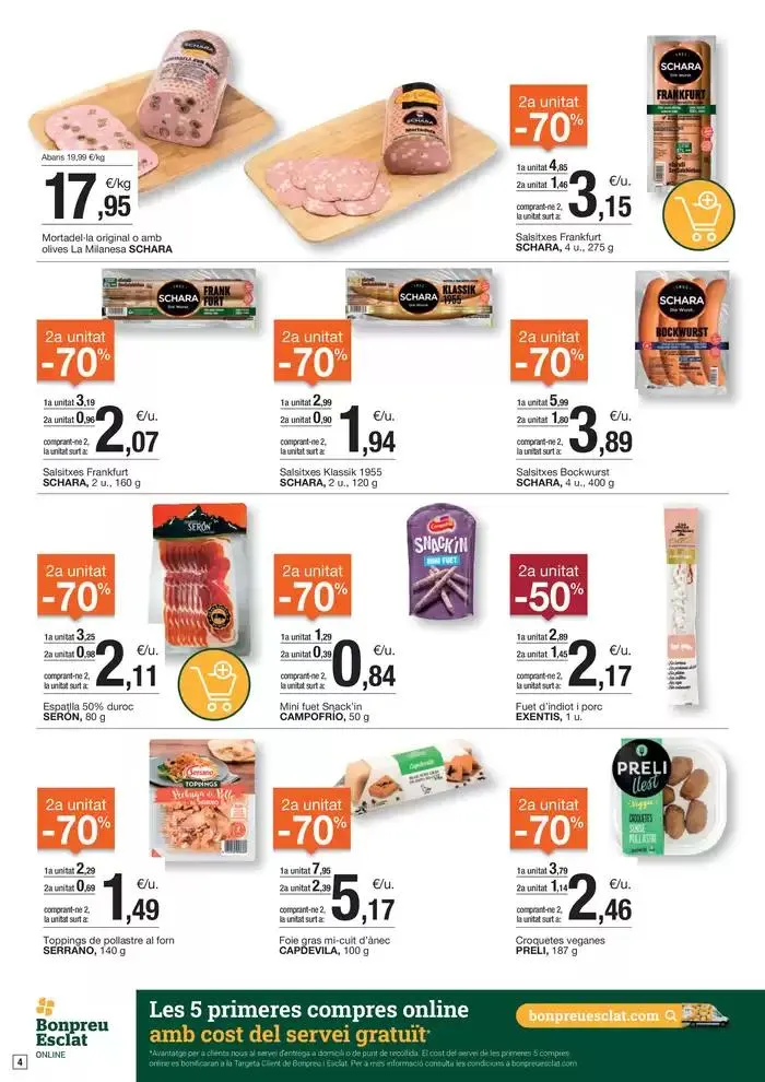 Catálogo de Ofertes vàlides del 18 al 31 de març 19 de marzo al 31 de marzo 2025 - Página 4