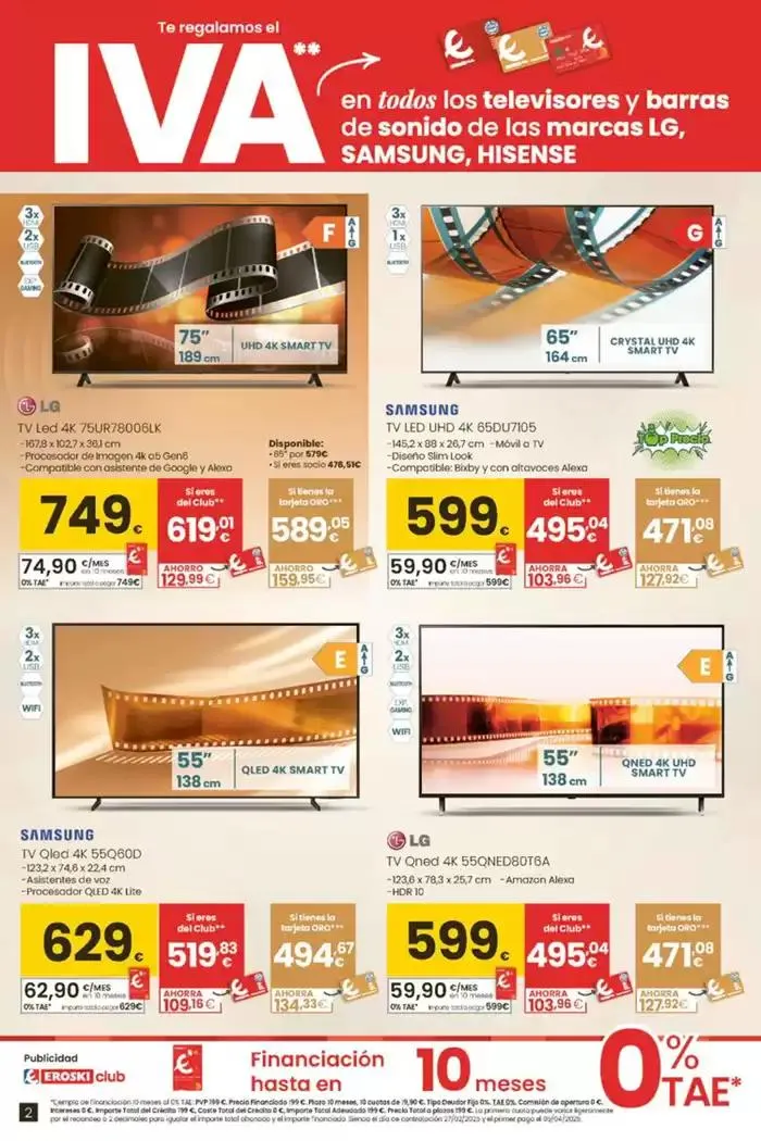 Catálogo de Te regalamos el IVA en miles de productos de electrónica y electrodomésticos 27 de febrero al 11 de marzo 2025 - Página 2