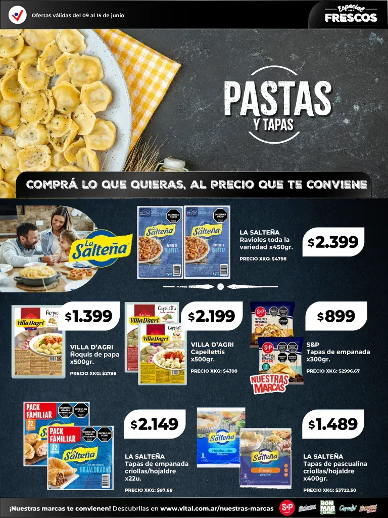 Ofertas de Vital Ofertas Frescos 9 de junio al 15 de junio 2025 - Página 9 del catálogo