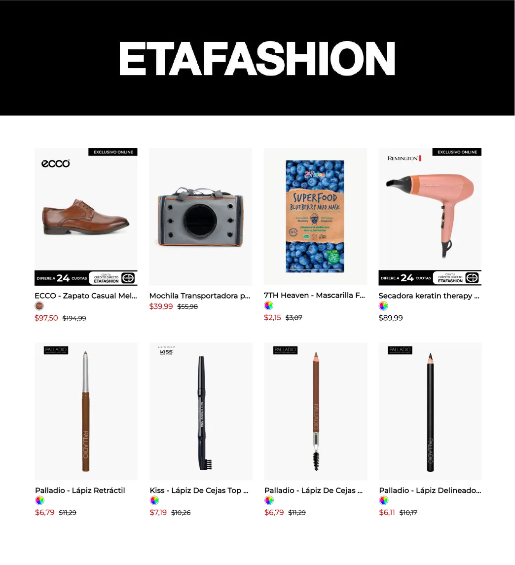 Catalogo de Oferta especial de ETAFashion 29 de enero al 19 de febrero 2025 - Pag 1