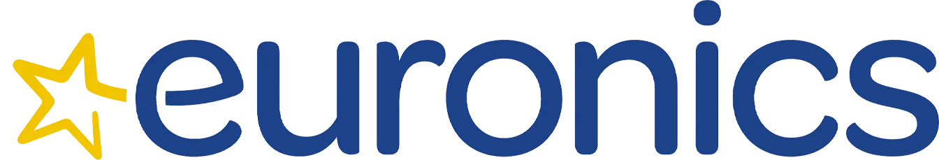 Euronics logo. Current catalogue