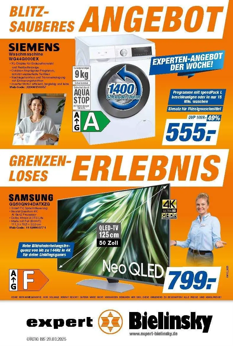 Rabatte von 21. März bis 5. April 2025 - Prospekt seite 1