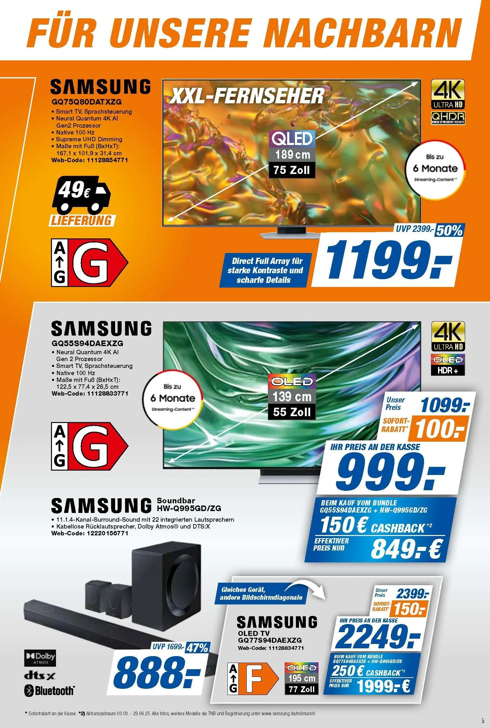 Rabatte von 21. März bis 5. April 2025 - Prospekt seite 5