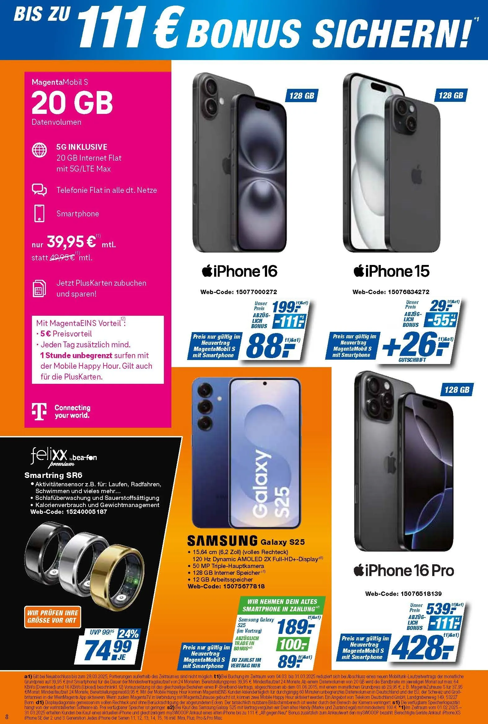 Rabatte von 21. März bis 5. April 2025 - Prospekt seite 8