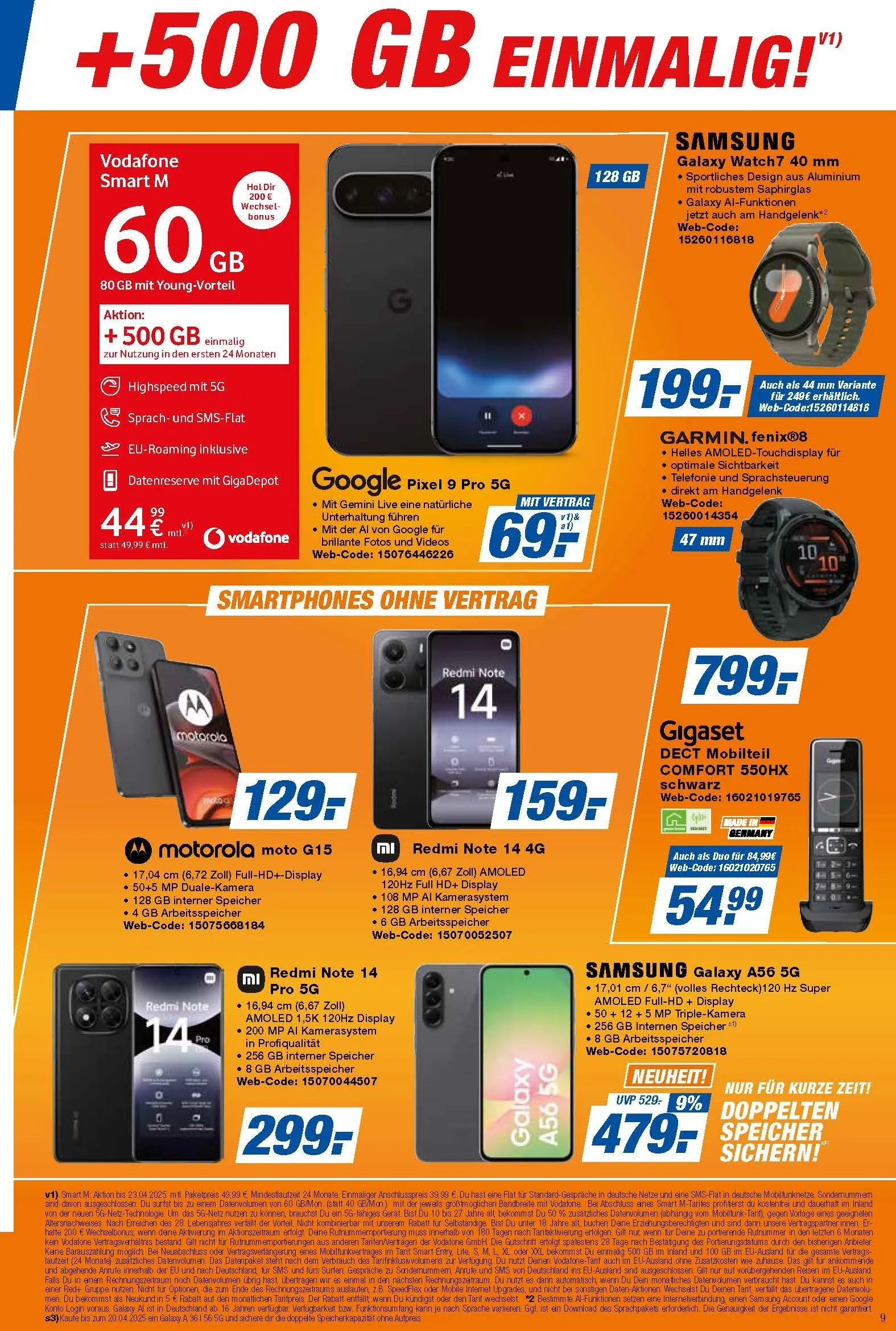 Rabatte von 21. März bis 5. April 2025 - Prospekt seite 9