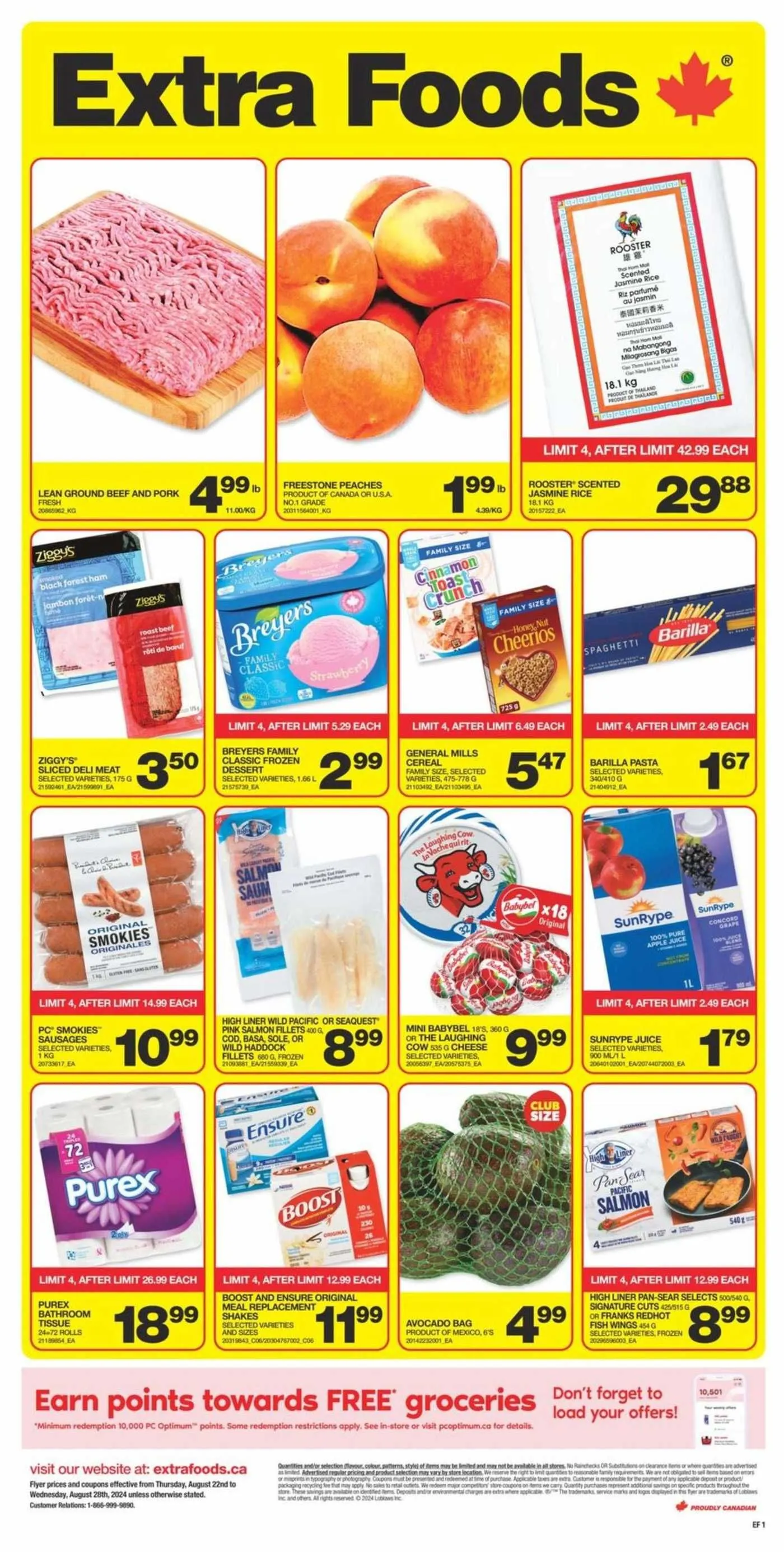 Extra Foods Sales from December 22 to December 28 2025 - flyer page 1