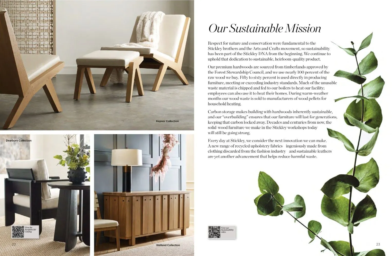 Weekly ad Stickley Furniture - Inside Stickley Catalog from November 22 to January 1 2026 - Page 8