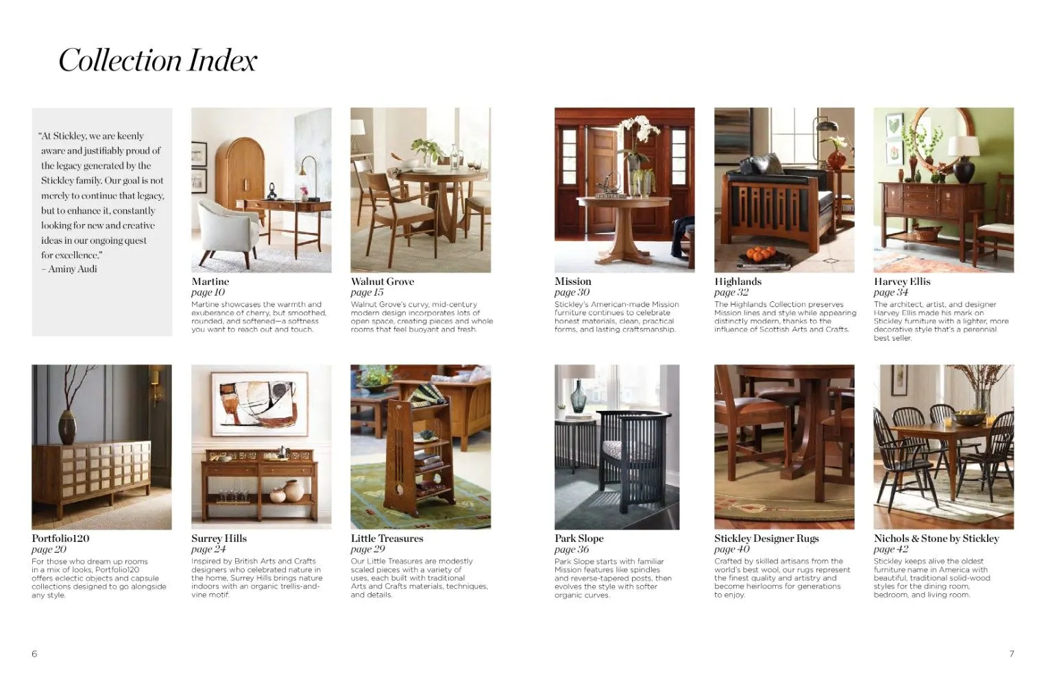 Weekly ad Stickley Furniture - Inside Stickley Catalog from November 22 to January 1 2026 - Page 4
