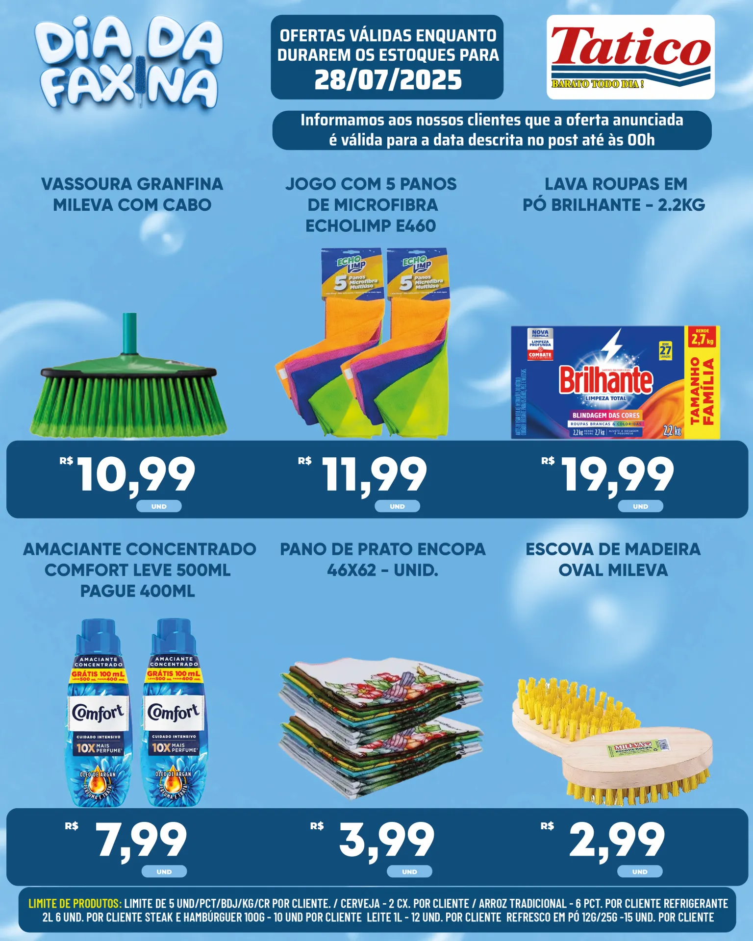 Encarte de Folhetos Tatico 28 de julho até 29 de julho 2025 - Pagina 20