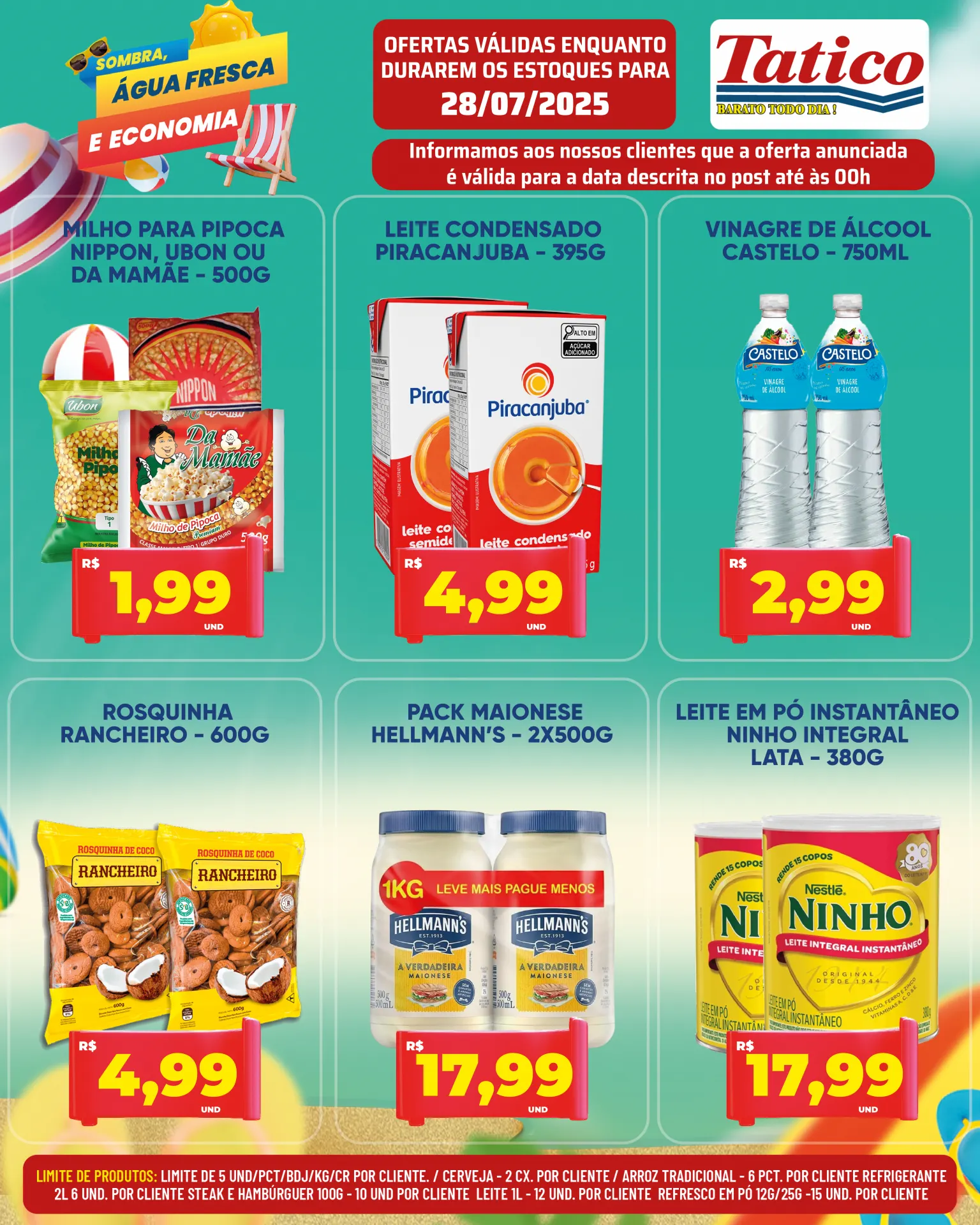 Encarte de Folhetos Tatico 28 de julho até 29 de julho 2025 - Pagina 3