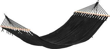 FanniK riippumatto kudottu, musta