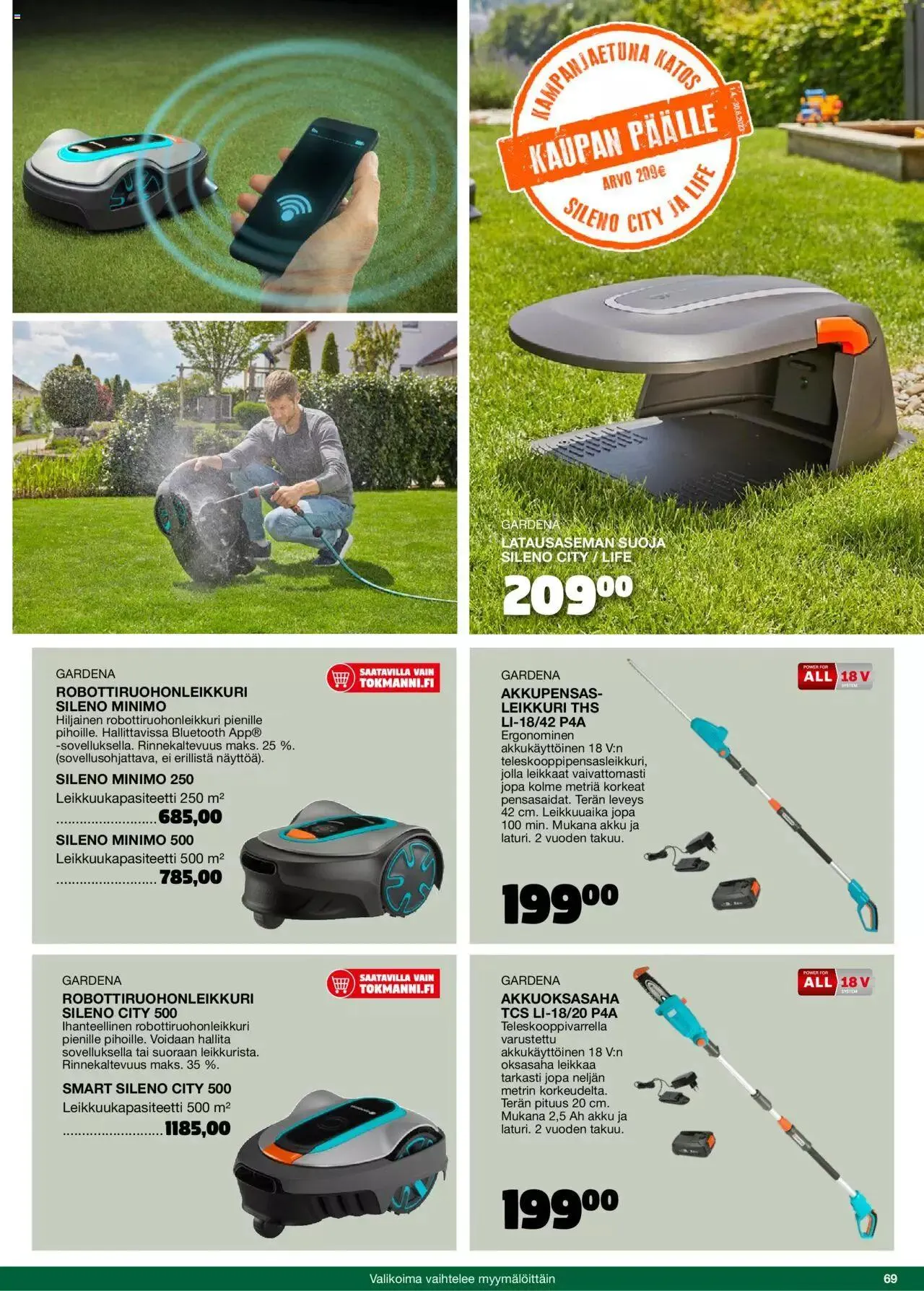 Tokmanni - Kesä 2023 voimassa alkaen 17. huhtikuuta - 31. joulukuuta 2023 - Tarjouslehti sivu 69