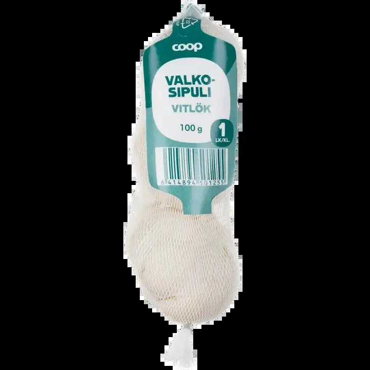 Coop valkosipuli 100g