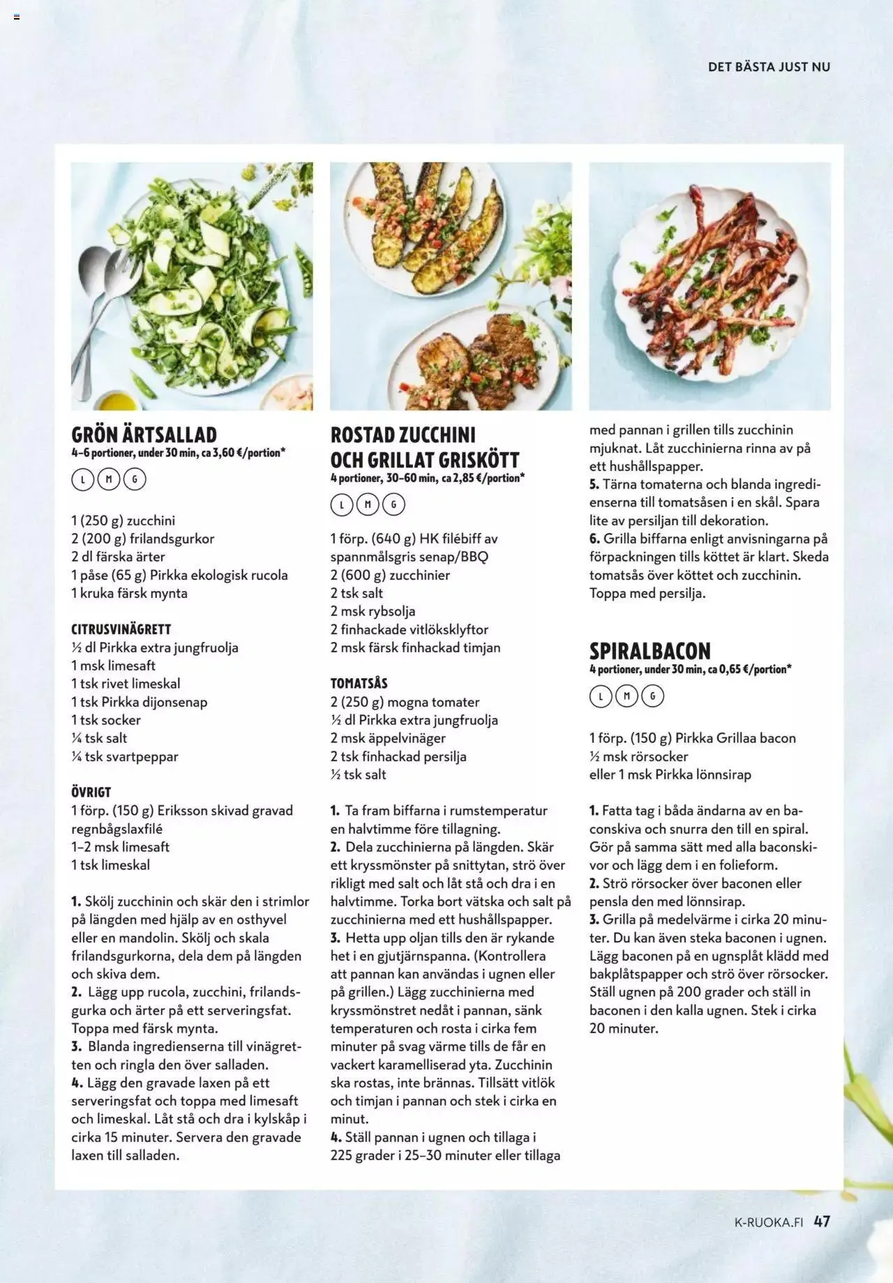 K-Market tarjoukset voimassa alkaen 7. kesäkuuta - 29. elokuuta 2023 - Tarjouslehti sivu 47