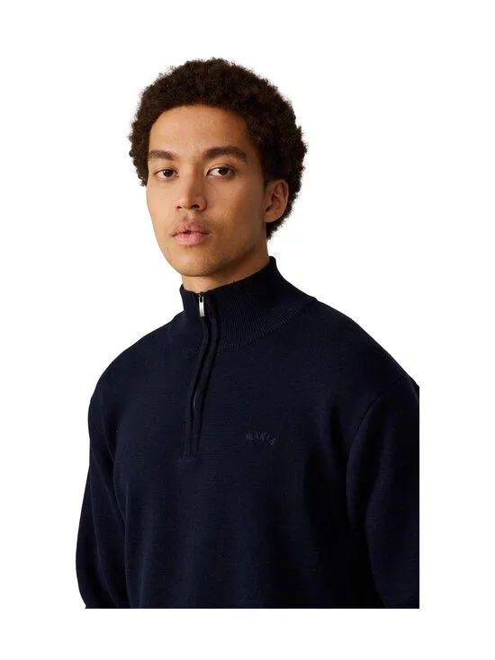 Half Zip -neule