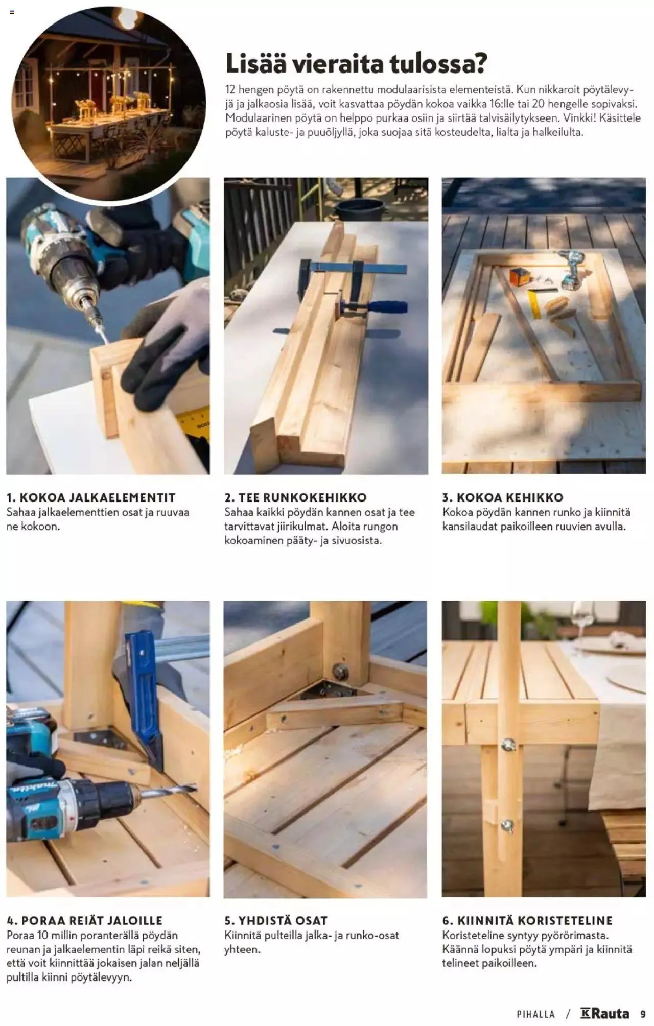 K-Rauta - Pihalla 2023 voimassa alkaen 27. maaliskuuta - 31. joulukuuta 2023 - Tarjouslehti sivu 9