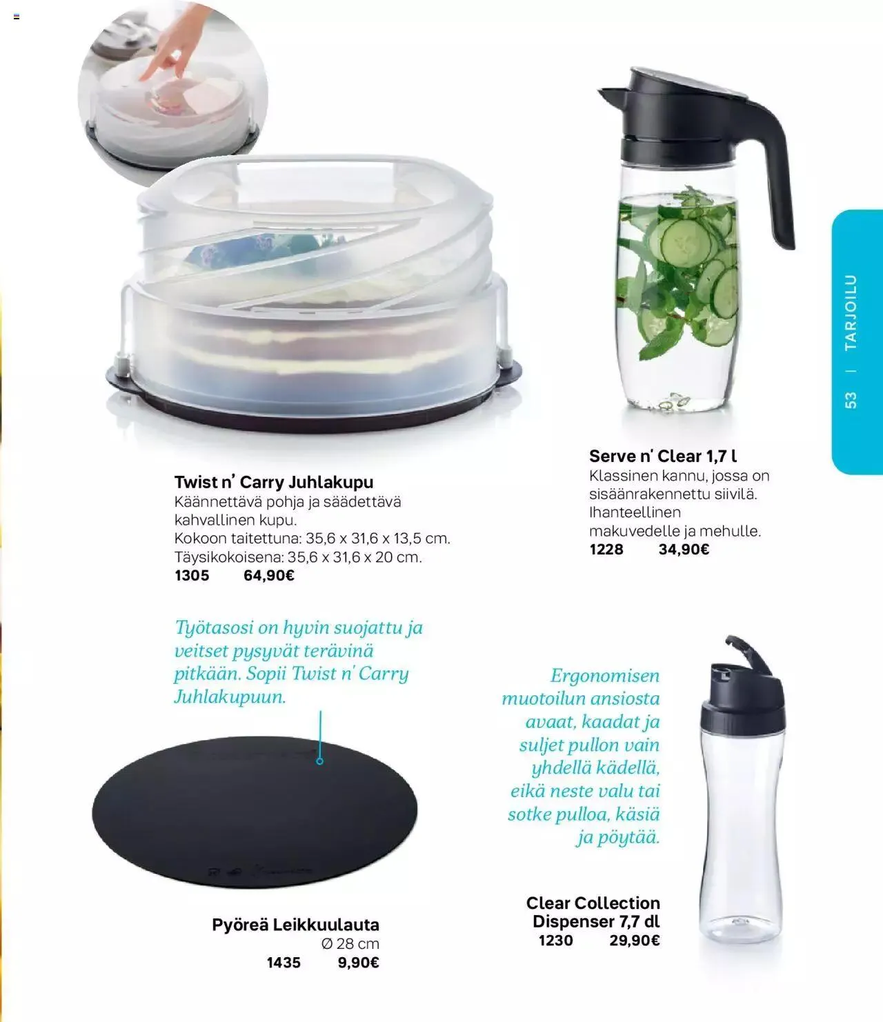 Tupperware - Kevät / Kesä 2023 voimassa alkaen 6. maaliskuuta - 31. joulukuuta 2023 - Tarjouslehti sivu 53