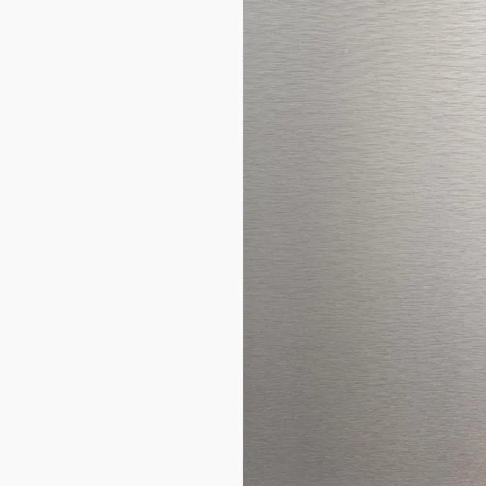 Alumiinikomposiittilevy Stocksund Stole U1 mattavalkoinen/rosteri