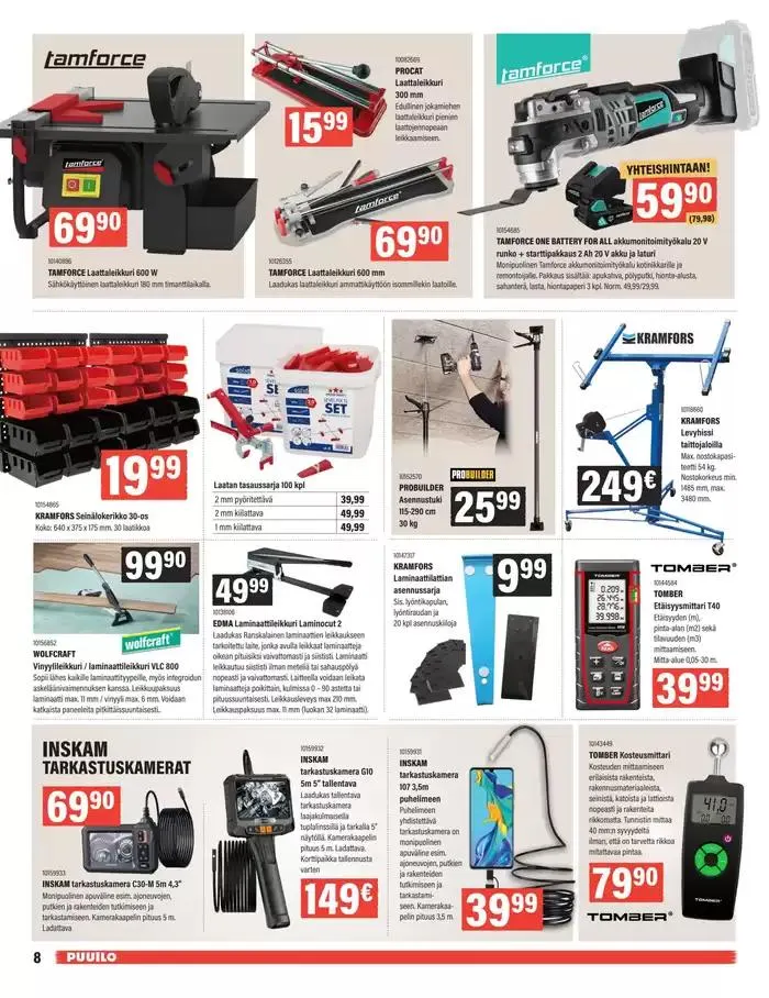 Puuiloa kaikkeen arkeen voimassa alkaen 14. lokakuuta - 28. lokakuuta 2024 - Tarjouslehti sivu 14
