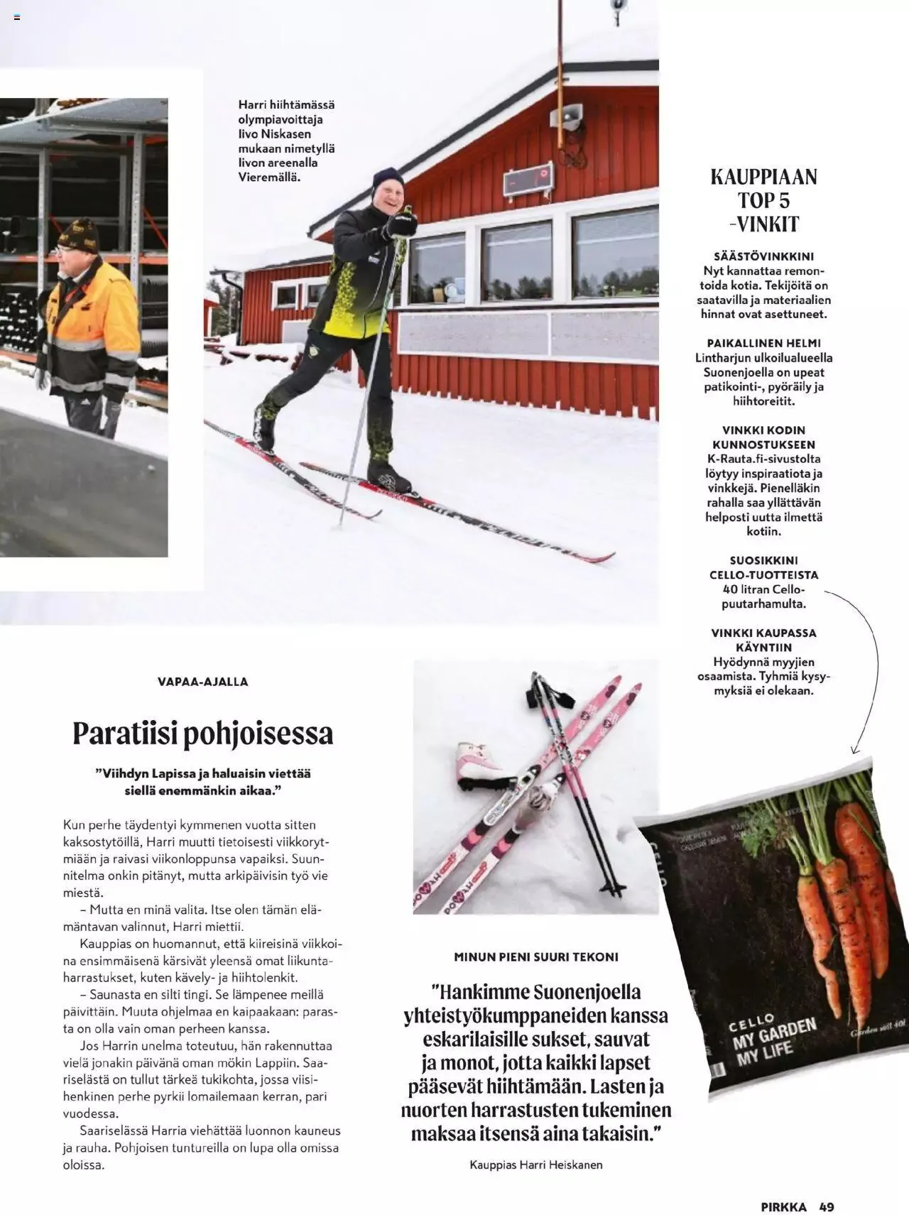 K-Market - Pirkka voimassa alkaen 27. maaliskuuta - 23. huhtikuuta 2024 - Tarjouslehti sivu 49