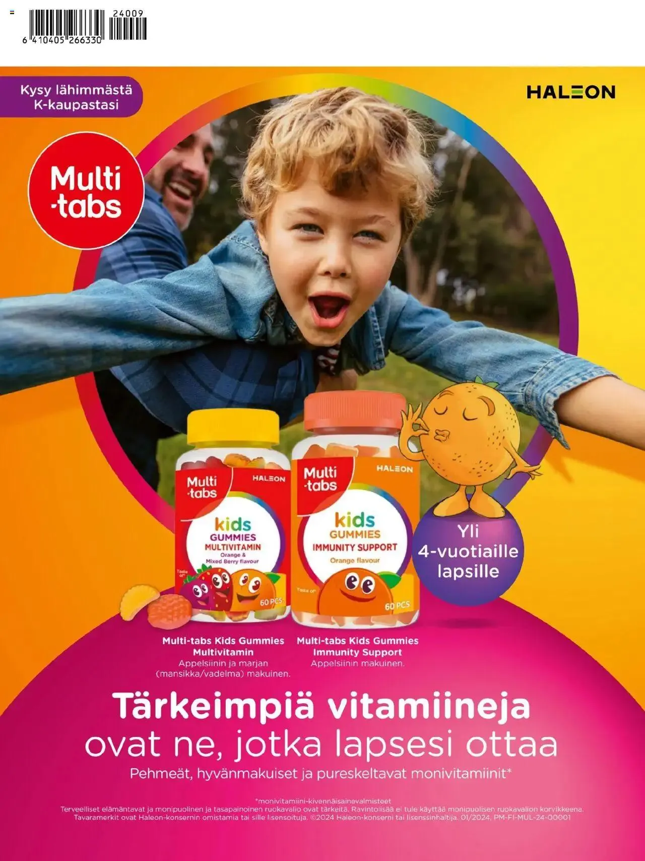 K-Market - Pirkka voimassa alkaen 28. elokuuta - 24. syyskuuta 2024 - Tarjouslehti sivu 108