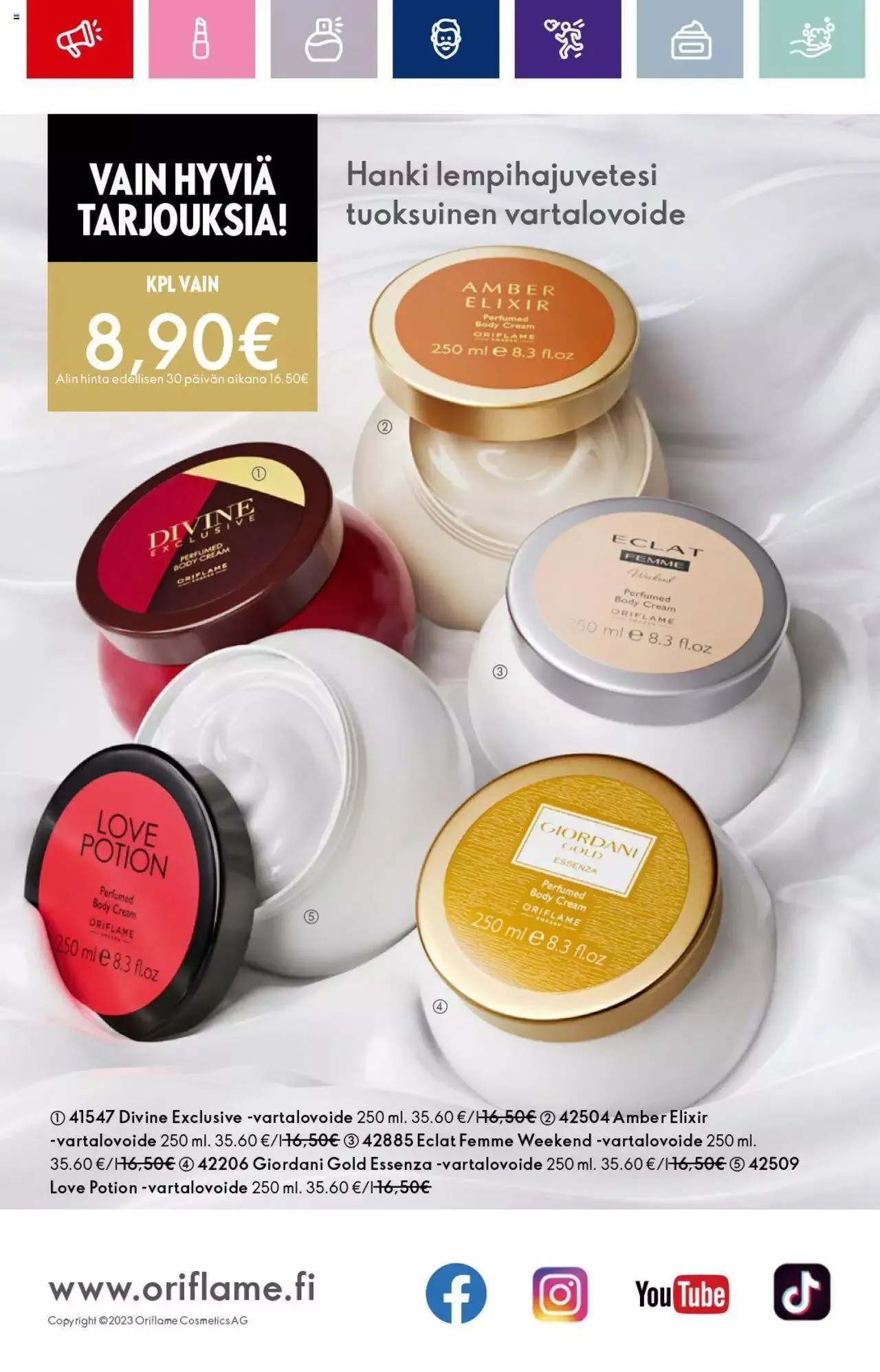 Oriflame - Esite 14 voimassa alkaen 13. syyskuuta - 3. lokakuuta 2023 - Tarjouslehti sivu 170