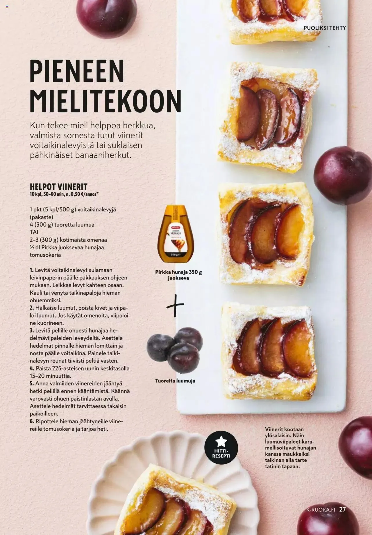 K-Market tarjoukset K-Ruoka 9/2023 voimassa alkaen 30. elokuuta - 3. lokakuuta 2023 - Tarjouslehti sivu 27