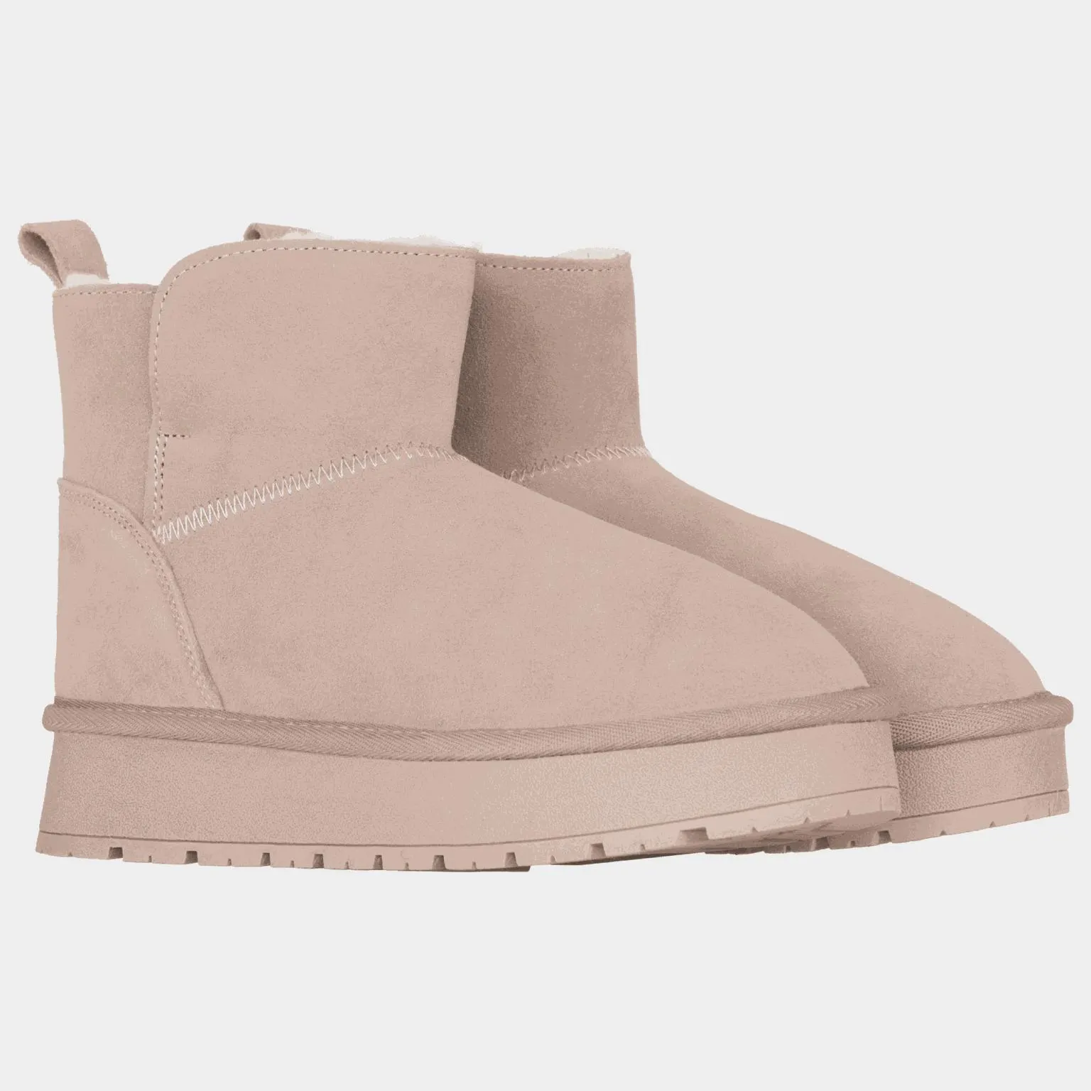 Alfta Wool Leather Winter Boot, Naisten talvisaappaat - Ruskea