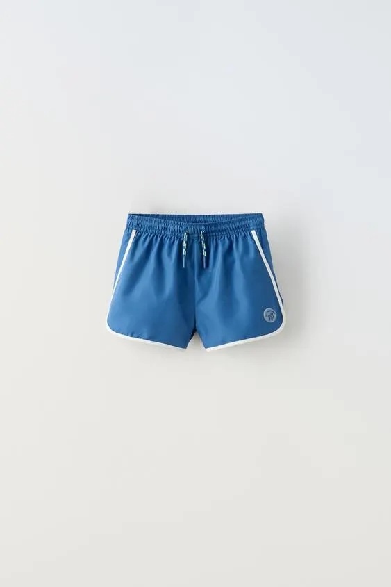 6-14 YEARS/ QUICK-DRYING SWIM SHORTS