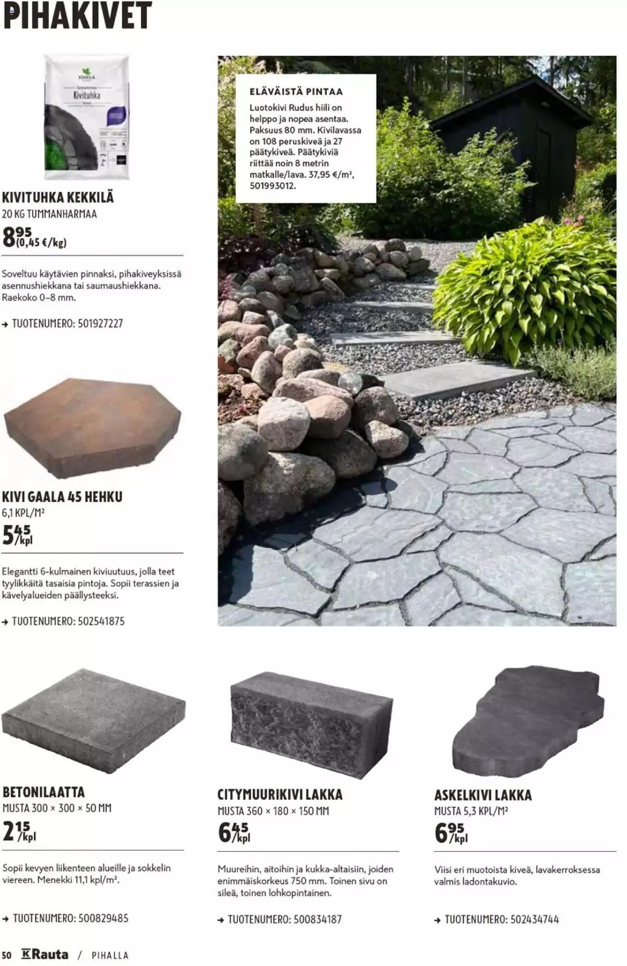 K-Rauta - Pihalla 2023 voimassa alkaen 27. maaliskuuta - 31. joulukuuta 2023 - Tarjouslehti sivu 50