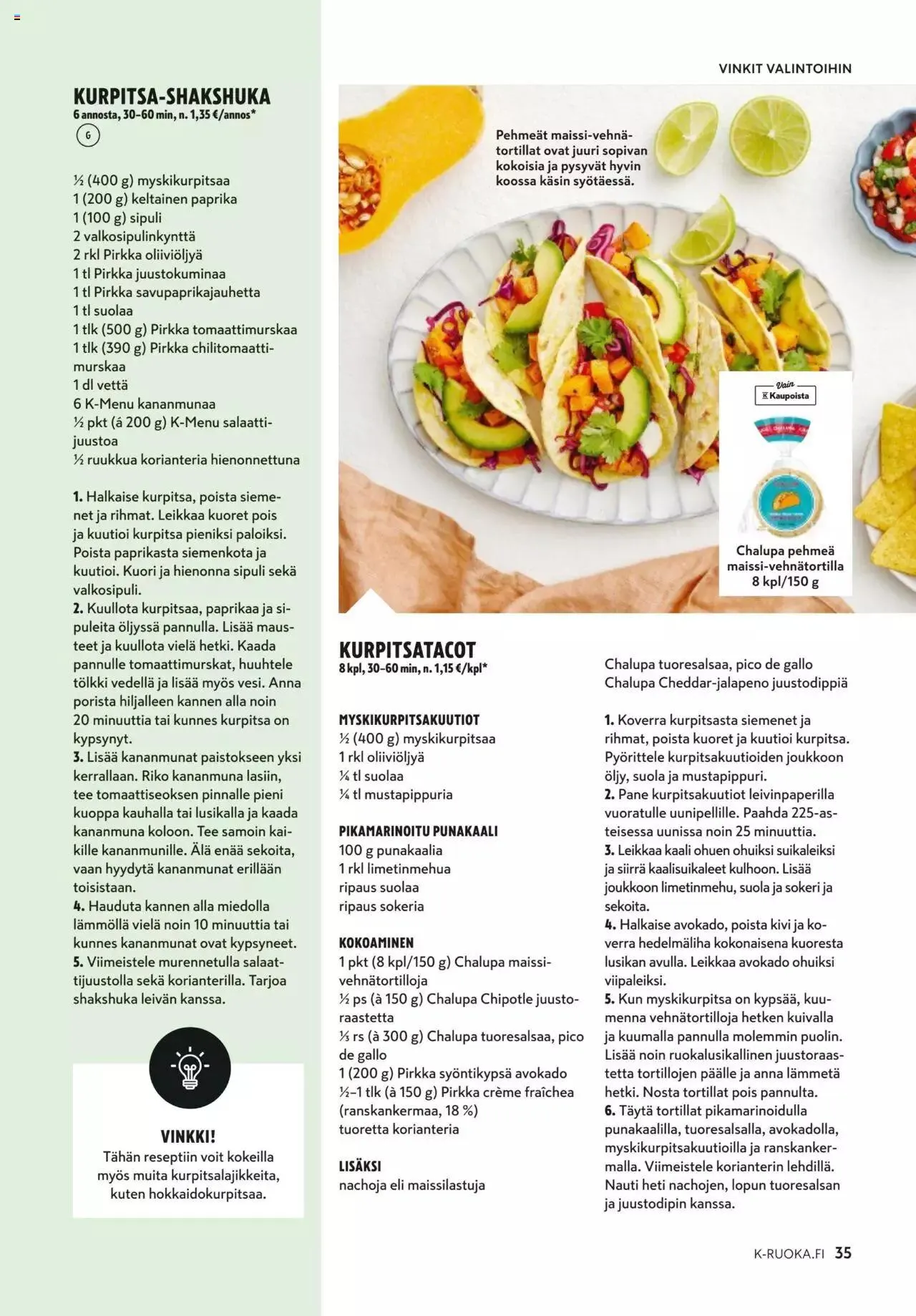 K-Citymarket - K-Ruoka voimassa alkaen 4. lokakuuta - 31. lokakuuta 2023 - Tarjouslehti sivu 35