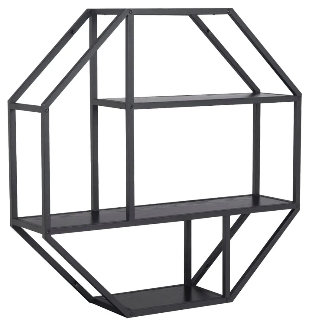 BASIL-seinähylly 8-kulmainen