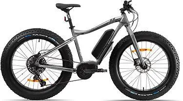 GZR Black Raw 26" sähköfatbike, 19"