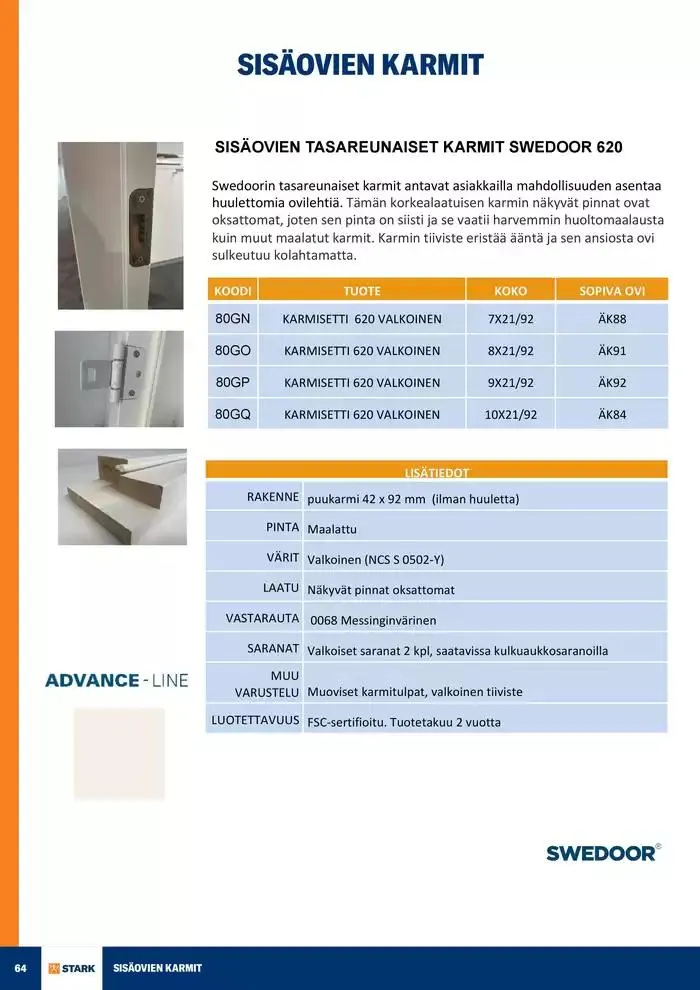 Ovivalikoima voimassa alkaen 19. marraskuuta - 31. joulukuuta 2024 - Tarjouslehti sivu 64