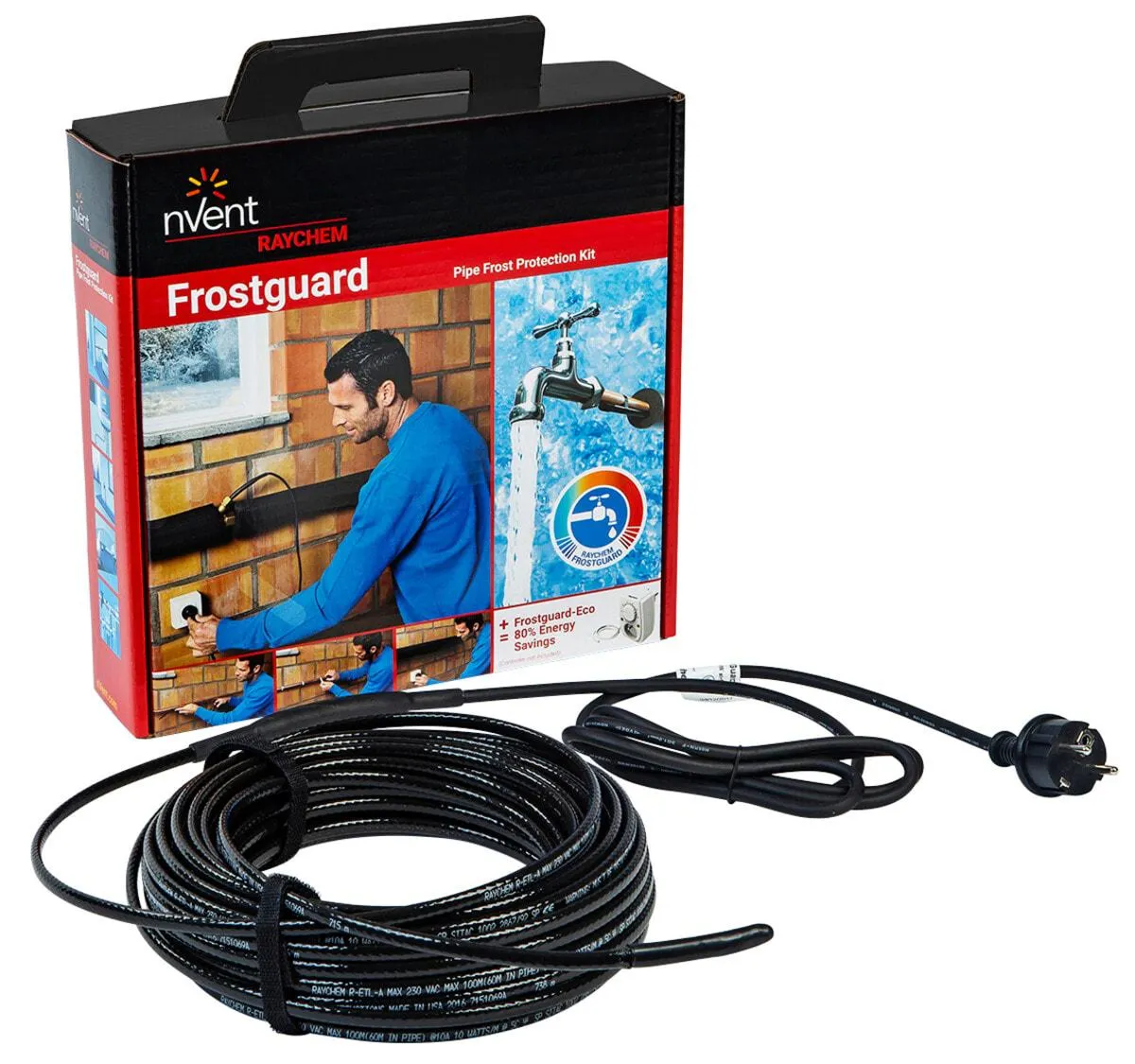 FrostGuard-lämpökaapeli nVent RAYCHEM