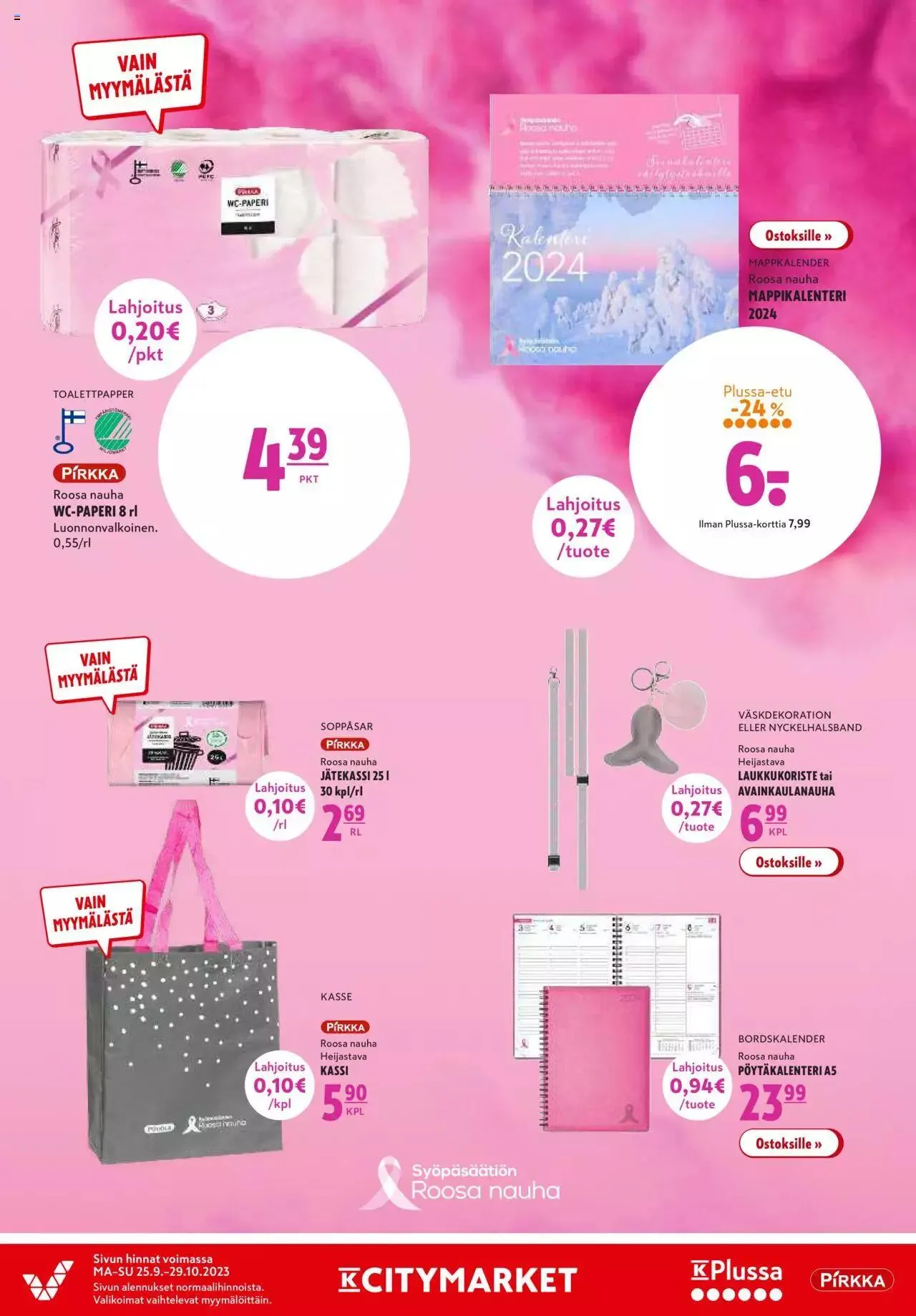 K-Citymarket - Tarjoukset voimassa alkaen 25. syyskuuta - 27. syyskuuta 2023 - Tarjouslehti sivu 8