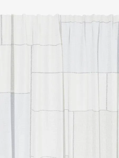 Verho SILDA 1x140x245 harmaa