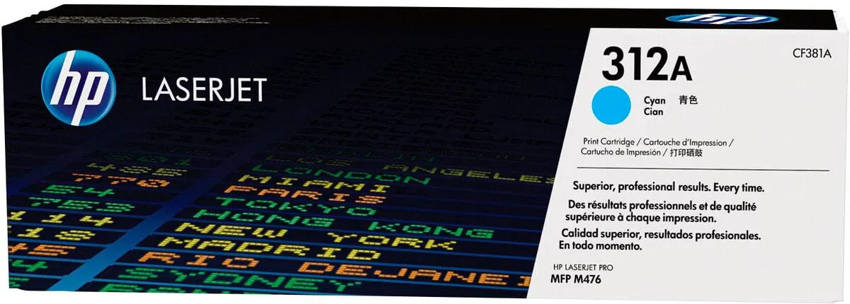 HP 312A värikasetti