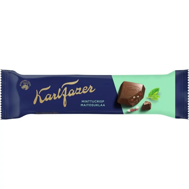 Suklaapatukka Fazer 37 g Minttu Crisp