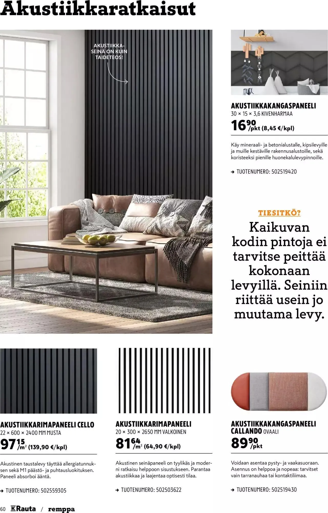 K-Rauta tarjoukset voimassa alkaen 8. tammikuuta - 5. helmikuuta 2024 - Tarjouslehti sivu 60