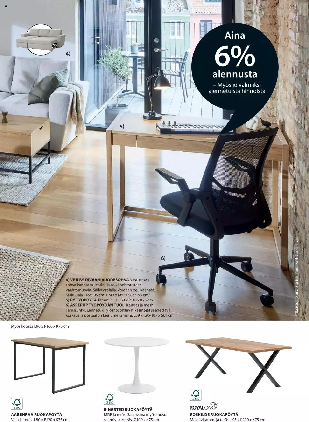 JYSK Business to Business katalogi voimassa alkaen 4. maaliskuuta - 31. joulukuuta 2024 - Tarjouslehti sivu 19