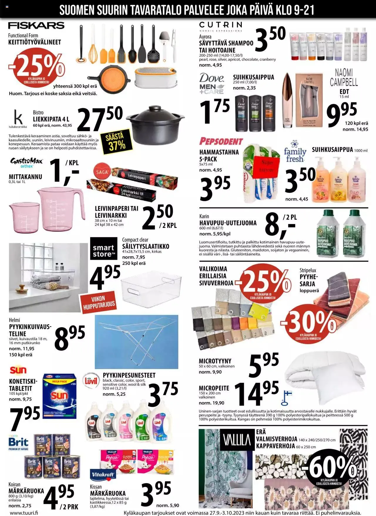 Tuuri tarjoukset voimassa alkaen 27. syyskuuta - 3. lokakuuta 2023 - Tarjouslehti sivu 4