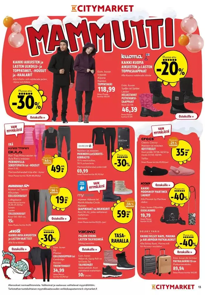 K-citymarket tarjoukset voimassa alkaen 12. joulukuuta - 26. joulukuuta 2024 - Tarjouslehti sivu 4