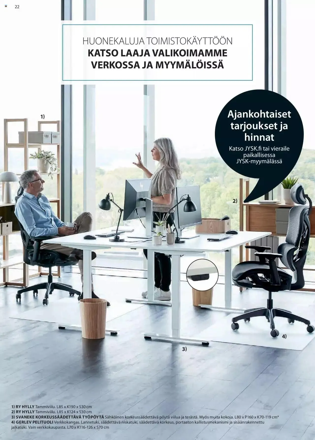 JYSK Business to Business katalogi voimassa alkaen 4. maaliskuuta - 31. joulukuuta 2024 - Tarjouslehti sivu 22