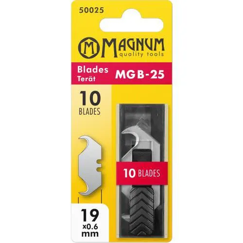 Magnum mattoveitsen koukkuterä 10kpl MGB-25