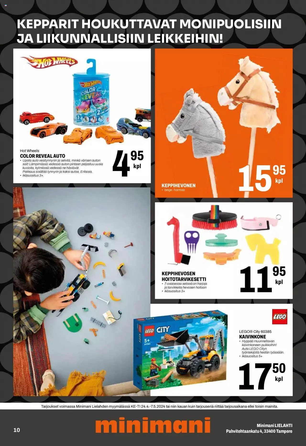 Minimani Tarjoukset - Tampere voimassa alkaen 24. huhtikuuta - 7. toukokuuta 2024 - Tarjouslehti sivu 10