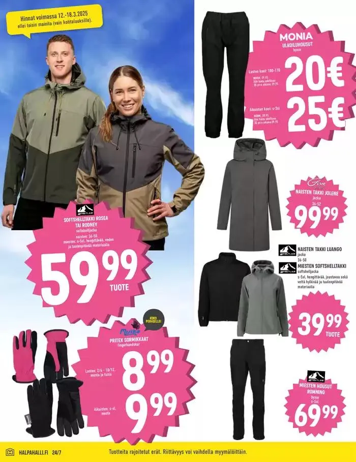 HalpaHalli tarjoukset voimassa alkaen 12. maaliskuuta - 18. maaliskuuta 2025 - Tarjouslehti sivu 8