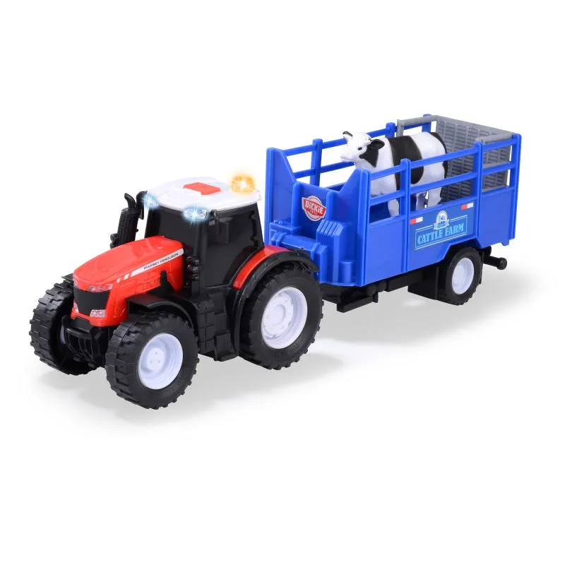 Traktori ja kärry 26 cm Massey Ferguson